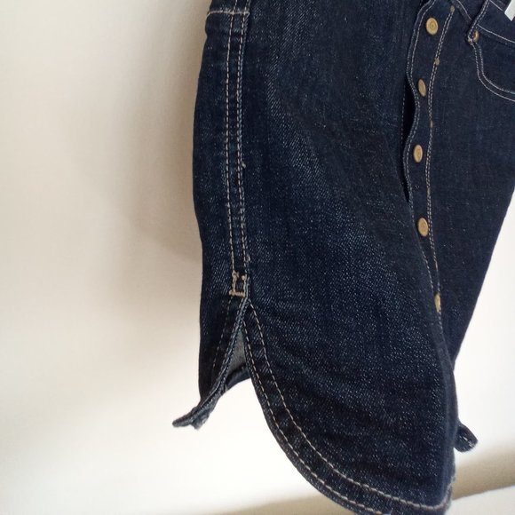 Mango Denim Mini Skirt, Size US 4 - Picture 3 of 10